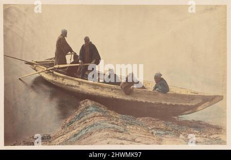 Mercante viaggiante. Artista: Felice Beato, britannico, nato in Italia, 1832–1909 Foto Stock