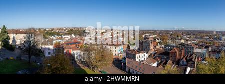 Vista panoramica di Bristol Foto Stock