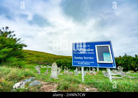 Grade 1 elencato, Chiesa d'Inghilterra, di interesse storico, risalente al 13th secolo, costruito per un design a tre sale e noto come la Chiesa delle tempeste du Foto Stock