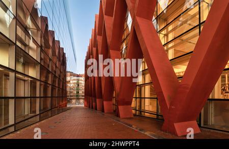 Evoluzione umana Museum di Burgos, Castilla y Leon. Spagna Foto Stock