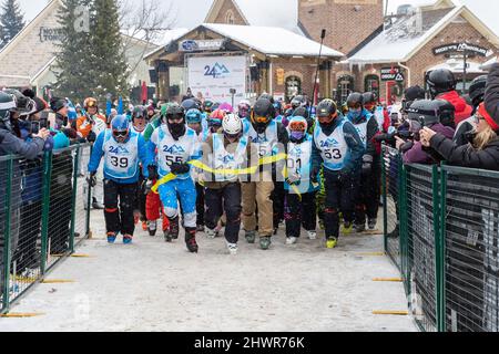 24 ore di Blue Mountain Special Olympics Foto Stock