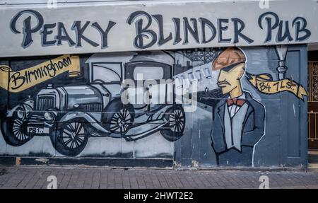 The Peaky Blinder Pub a Birmingham. Foto Stock