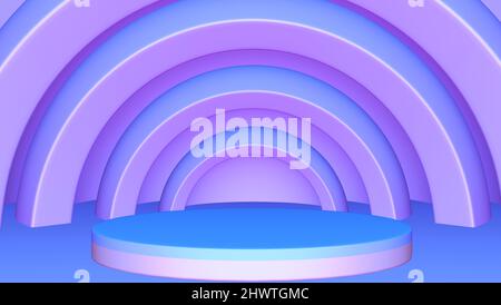 3D BACKGROUND PER PRODUCTSHOOT Foto Stock