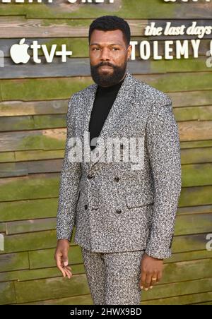 Los Angeles, Stati Uniti. 07th Mar 2022. LOS ANGELES, STATI UNITI. 07 marzo 2022: Will Catlett alla prima per Apple TV 'The Last Days of Tolomy Grey' al Village Theatre di Westwood. Picture Credit: Paul Smith/Alamy Live News Foto Stock