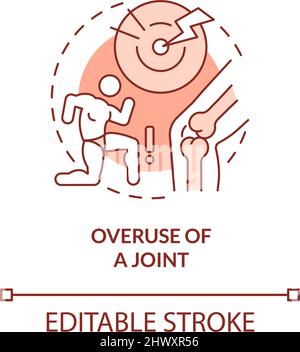 Sovrauso di concetto di terracotta congiunta icona Illustrazione Vettoriale