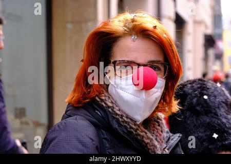 Carnevale 2022 a Modena Foto Stock