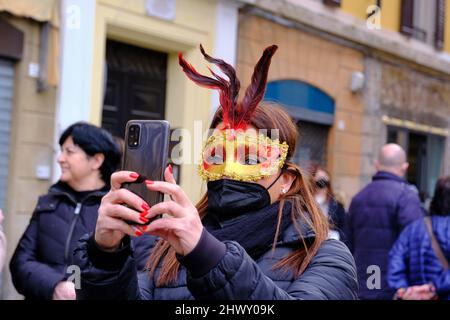 Carnevale 2022 a Modena Foto Stock