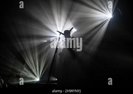 Halestorm - una serata con Halestorm - Set elettrico - Barrowland Glasgow 7th marzo 2022 Foto Stock