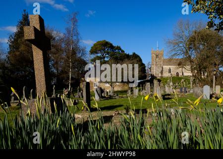 Chiesa di Bartolomeo, Churchdown Foto Stock