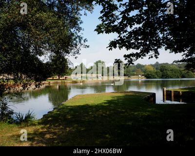 Il fiume Beaulieu, Beaulieu, New Forest, Hampshire. Foto Stock