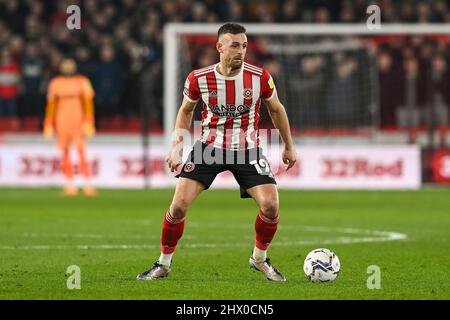 Jack Robinson #19 di Sheffield United durante il gioco Foto Stock