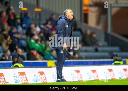 Tony Mowbray manager di Blackburn Rovers Foto Stock