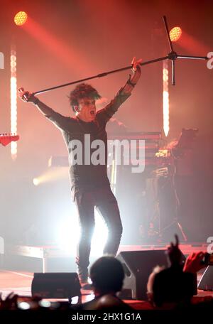 Atlanta, Georgia, Stati Uniti. 8th Mar 2022. Gary Numan sul palco di Gary Numan in Concerto, Variety Playhouse, Atlanta, GA 8 marzo 2022. Credit: Derek Storm/Everett Collection/Alamy Live News Foto Stock