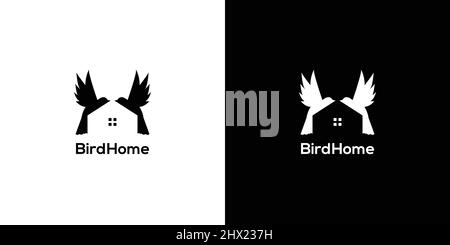 Design semplice e attraente per birdhouse Illustrazione Vettoriale