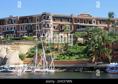Sofitel Legend Old Cataract Aswan Hotel Foto Stock