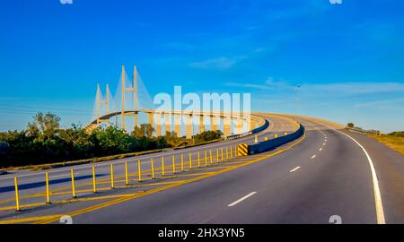 Sidney Lanier Bridge, Georgia Foto Stock