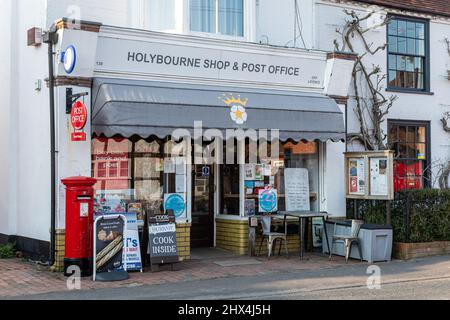 Holybourne Village Shop and Post Office, Hampshire, Inghilterra, Regno Unito Foto Stock