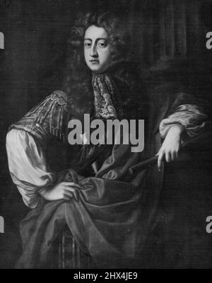 Il carattere dell'inglese conordina. Mostre fotografiche: Principe Giorgio di Danimarca (1653 - 1708). Maggio 30, 1953. (Foto di Paul Popper, Paul Popper Ltd). Foto Stock