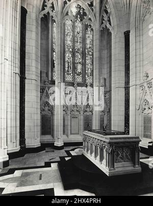 Interno della Camera commemorativa nella Torre della Pace delle Case federali del Parlamento Ottawa. Giugno 20, 1932. (Foto del Canadian Government Motion Picture Bureau). Foto Stock