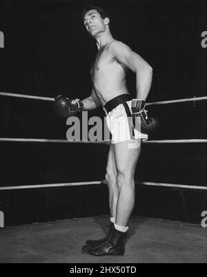 Sport - Boxing. Novembre 04, 1952. (Foto di G. K. Austin). Foto Stock