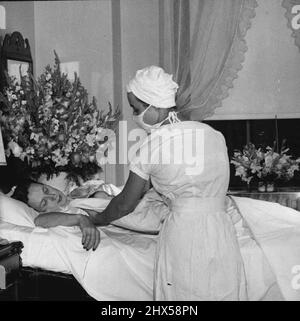 Varie - Osp. E Med. - Ospedali di maternità. Febbraio 02, 1949. Foto Stock