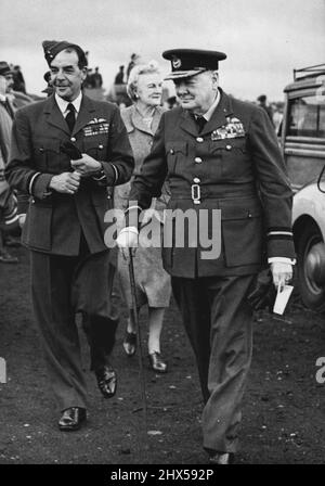 Broadhurst - Air Vice Marshal Harry - personalità. Settembre 21, 1947. Foto Stock