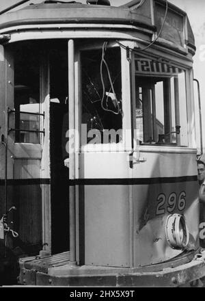 Tram di Sydney. Marzo 22, 1946. Foto Stock