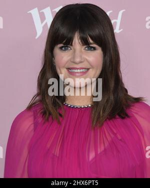 Los Angeles, Stati Uniti. 09th Mar 2022. Casey Wilson arriva al CDGA 24th (Costume Designers Guild Awards) che si tiene al Broad Stage di Santa Monica, California mercoledì 9 marzo 2022. (Foto di Sthanlee B. Mirador/Sipa USA) Credit: Sipa USA/Alamy Live News Foto Stock