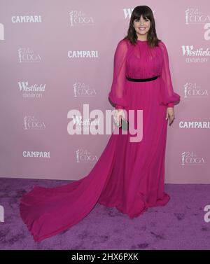 Los Angeles, Stati Uniti. 09th Mar 2022. Casey Wilson arriva al CDGA 24th (Costume Designers Guild Awards) che si tiene al Broad Stage di Santa Monica, California mercoledì 9 marzo 2022. (Foto di Sthanlee B. Mirador/Sipa USA) Credit: Sipa USA/Alamy Live News Foto Stock