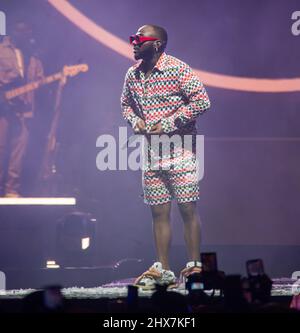 Londra, Regno Unito. 5th marzo 2022. Davide suona all'Arena O2 fotografata da Michael tubi/Alamy News Foto Stock