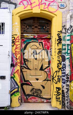 Cours Julien, Quartier de la Plaine Marsiglia Francia Paca Foto Stock