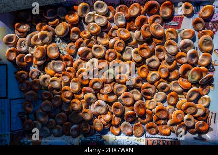 Vieux Port, Marsiglia, marché aux poissons, Francia Paca Foto Stock