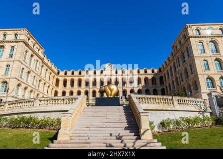 Marsiglia, quartier du Panier, l'Hôtel Intercontinental et ancien Hôtel Dieu XVie siècle France Paca Foto Stock