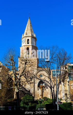 Eglise des Accoules Quartier du Panier, Marsiglia, Francia, Bouches-du-Rhône Paca 13 Foto Stock