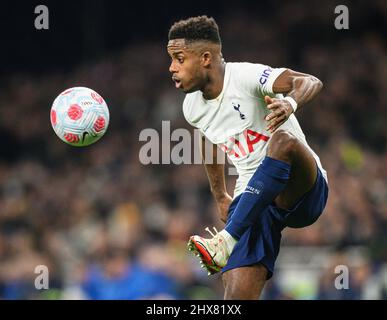 07 Marzo 2022 - Tottenham Hotspur v Everton - Premier League - Tottenham Hotspur Stadium Tottenham Hotspur's Ryan Sessegnon durante la Premier League Foto Stock