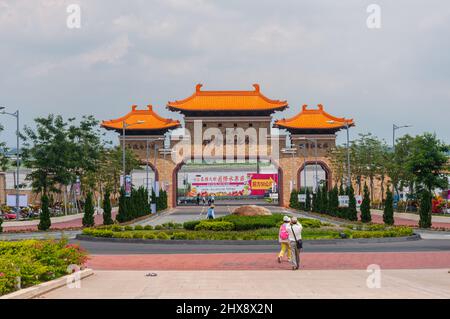 Monastero di FO Guang Shan a Kaohsiung, Taiwan Foto Stock