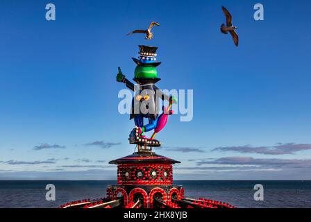 Bridlington, una città balneare e una parrocchia civile sulla Holderness Coast del Mare del Nord nel East Riding of Yorkshire, Inghilterra. Foto Stock