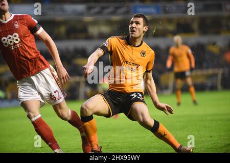 Leone Bonatini di lupi. Wolverhampton Wanderers / Nottingham Forest al Molineux 20/01/2018 - Sky Bet Championship Foto Stock