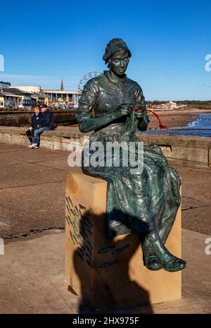 Bridlington, una città balneare e una parrocchia civile sulla Holderness Coast del Mare del Nord nel East Riding of Yorkshire, Inghilterra. Foto Stock