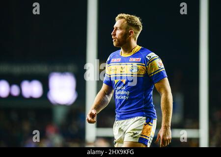 Leeds, Regno Unito. 10th Mar 2022. Leeds, Inghilterra - 10th marzo 2022 - Matt Prior (10) di Leeds Rhinos. Rugby League Betfred Super League Round 5 Leeds Rhinos vs Hull FC al Headingley Stadium, Leeds, UK Dean Williams Credit: Dean Williams/Alamy Live News Foto Stock