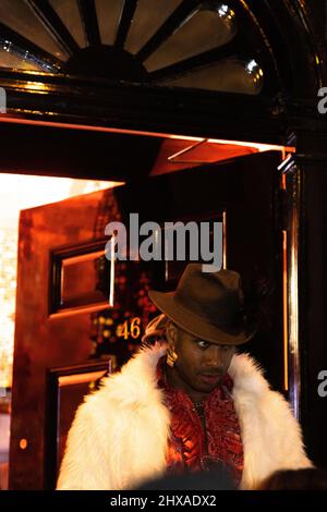 Londra, Regno Unito. 10th Mar 2022. Il bash stellato celebra il quarto anno di Annabel al loro indirizzo Berkeley Square del 46, mayfair, Londra, che sta anche raccogliendo denaro per sostenere la crisi Ucraina. Credit: KAM Murali/Alamy Live News Foto Stock