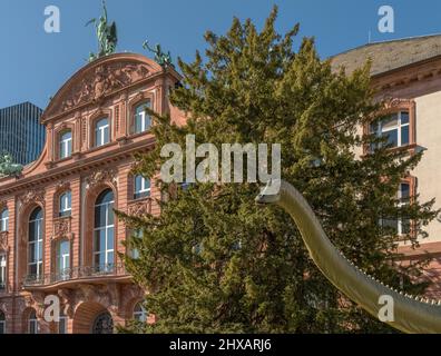 Museo di Storia Naturale Senckenberg Francoforte, Assia, Germania Foto Stock
