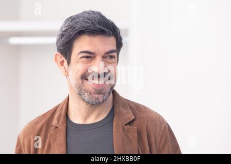 Roma, Italia. 10th Mar 2022. Pierfrancesco Favino partecipa alla fotocall del film 'Corro da te' di Roma (Photo by Matteo Nardone/Pacific Press/Sipa USA) Credit: Sipa USA/Alamy Live News Foto Stock