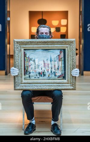 Londra, Regno Unito. 11th Mar 2022. Highlights from Modern British and Irish Art Evening sale Christies London. La vendita avrà luogo il 22 marzo. Credit: Guy Bell/Alamy Live News Foto Stock