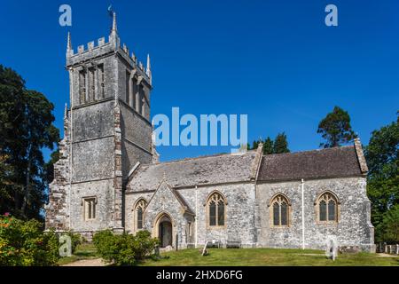 Inghilterra, Dorset, East Lulworth, St.Andrew's Church Foto Stock