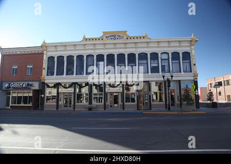 Alamosa nella valle di San Luis, Colorado. Foto Stock