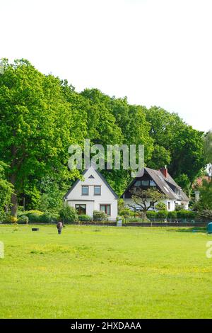 Edificio residenziale a Brema-Schönebeck, Brema-Nord, Brema, Germania, Europa Foto Stock