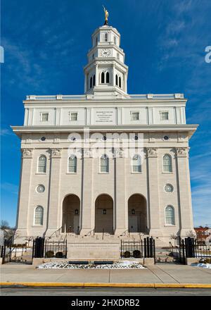 Tempio mormone a Nauvoo, Illinois. Foto Stock