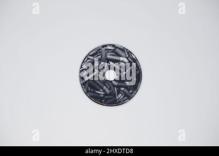 Arctic Monkeys - qualunque cosa le persone dicano di essere, questo è ciò che non sono CD su sfondo bianco Foto Stock