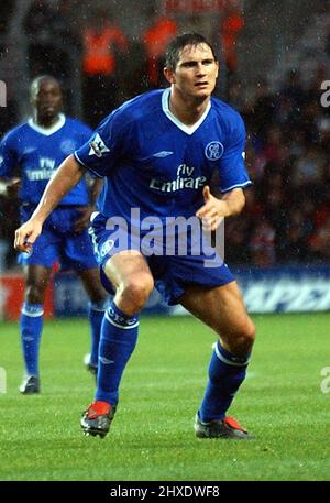 southampton contro chelsea. 22-11-03 FRANK LAMPARD pic mike Walker, 2003 Foto Stock